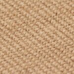 Vidaxl tapis en jute avec support en latex 70 x 130 cm naturel