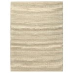 Vidaxl tapis laine et chanvre 120 x 170 cm naturel / blanc