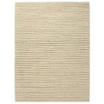 Vidaxl tapis laine et chanvre 140 x 200 cm naturel / blanc
