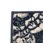 Vidaxl tapis moderne design de cachemire 140 x 200 cm beige / bleu