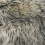 Vidaxl tapis en peau de mouton 60 x 180 cm mlange de gris fonc