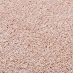 Vidaxl tapis  poils longs 160 cm vieux rose