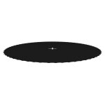 Vidaxl tapis de saut tissu noir pour trampoline rond de 3, 66 m Vidaxl tapis de saut tissu noir pour trampoline rond de 3, 66 m