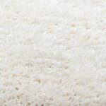Vidaxl tapis shaggy 160 cm crème Vidaxl tapis shaggy 160 cm crème