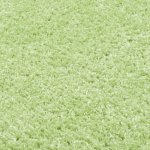 Vidaxl tapis shaggy 160 cm vert