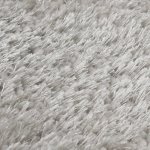Vidaxl tapis shaggy 160 x 230 cm gris