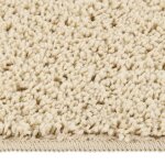 Vidaxl tapis shaggy antid�rapant cr�me 80x150 cm