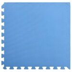 Vidaxl tapis de sol 12 pcs 4, 32? mousse eva bleu