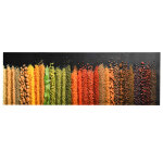 Vidaxl tapis de sol de cuisine lavable pice 60x180 cm