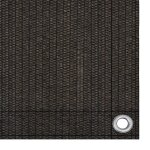 Vidaxl tapis de tente 200x400 cm marron