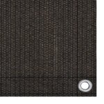 Vidaxl tapis de tente 250x200 cm marron