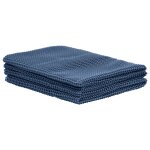 Vidaxl tapis de tente 250x300 cm bleu