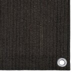 Vidaxl tapis de tente 250x350 cm marron