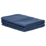 Vidaxl tapis de tente 250x450 cm bleu