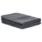 Vidaxl tapis de tente 250x600 cm anthracite