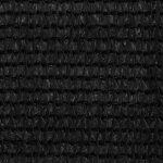 Vidaxl tapis de tente 300x600 cm noir