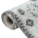 Vidaxl tapis à tissage plat d'extérieur 100x200 cm vert et gris Vidaxl tapis à tissage plat d'extérieur 100x200 cm vert et gris