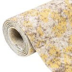 Vidaxl tapis  tissage plat d'extrieur 80x150 cm jaune
