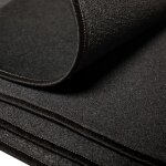 Vidaxl tapis de voiture pour opel vivaro c dubb. cabine