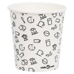 Vidaxl tasses à café en papier 200 ml 500 pcs blanc et noir Vidaxl tasses à café en papier 200 ml 500 pcs blanc et noir