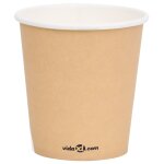 Vidaxl tasses à café en papier 200 ml 500 pcs marron Vidaxl tasses à café en papier 200 ml 500 pcs marron