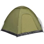 Vidaxl tente pour 6 personnes vert