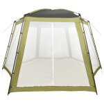 Vidaxl tente de piscine tissu 500x433x250 cm vert