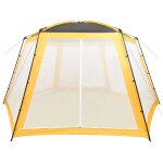 Vidaxl tente de piscine tissu 590x520x250 cm jaune