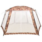 Vidaxl tente de piscine tissu 660x580x250 cm camouflage
