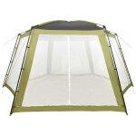 Vidaxl tente de piscine tissu 660x580x250 cm vert