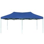 Vidaxl tente pliable 3 x 6 m bleu