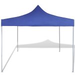 Vidaxl tente pliable bleu 3 x 3 m