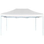 Vidaxl tente pliable de réception 3 x 4, 5 m blanc Vidaxl tente pliable de réception 3 x 4, 5 m blanc