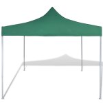 Vidaxl tente pliable verte 3 x 3 m