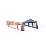 Vidaxl tente de réception 10 x 5 m rouge Vidaxl tente de réception 10 x 5 m rouge
