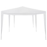 Vidaxl tente de r�ception 3 x 6 m pe blanc