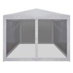 Vidaxl tente de r�ception avec 4 parois en maille 3 x 3 m