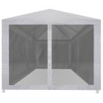 Vidaxl tente de r�ception avec 6 parois en maille 4 x 3 m