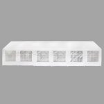 Vidaxl tente de rception blanc 12 x 6 m