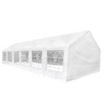 Vidaxl tente de rception blanche 12 x 6 m
