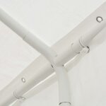 Vidaxl tente de rception pe 5 x 8 m blanc