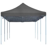 Vidaxl tente de rception pliable 3 x 9 m anthracite