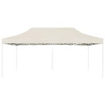 Vidaxl tente de r�ception pliable aluminium 6 x 3 m cr�me