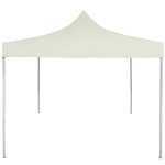 Vidaxl tente de rception pliable professionnelle 2x2 m acier crme