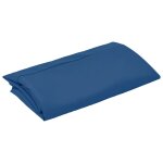 Vidaxl tissu de remplacement pour parasol d�port� bleu azur� 300 cm