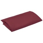 Vidaxl tissu de remplacement pour parasol d'ext�rieur bordeaux 300 cm