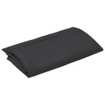 Vidaxl tissu de remplacement pour parasol d'ext�rieur noir 300 cm