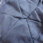 Vidaxl toile de remplacement pour tonnelle bleue