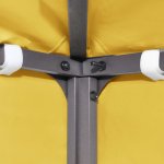 Vidaxl toile de toit de belvdre 270 g / m 4x3 m jaune