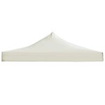 Vidaxl toit de tente de réception 3 x 6 m crème Vidaxl toit de tente de réception 3 x 6 m crème